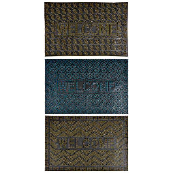 Vetta коврик придверный, пвх, 60x40х0,8см, 3 дизайна
