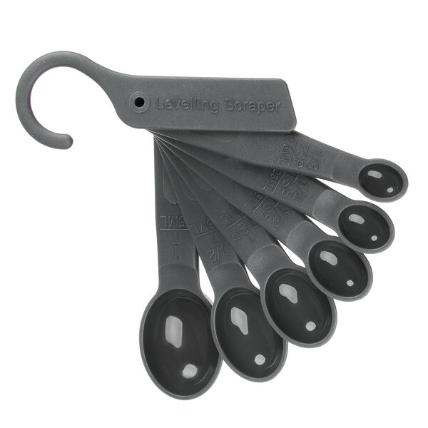 Ivlev chef fusion набор мерных ложек 6 пр., 0.6 мл, 1.25 мл, 2.5 мл, 5 мл, 7.5 мл, 15 мл, пластик