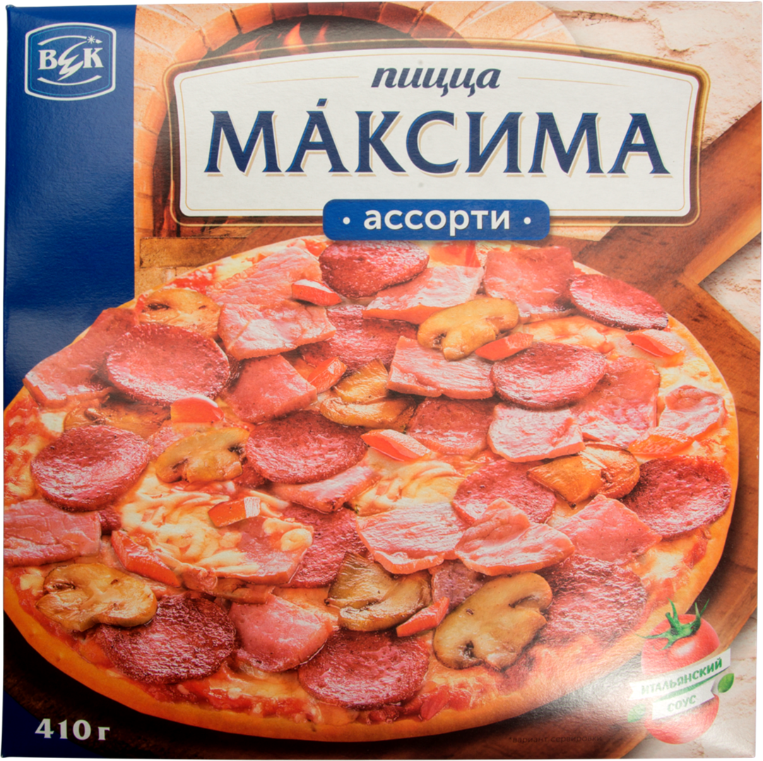

Пицца Век Максима Ассорти замороженная 410 г