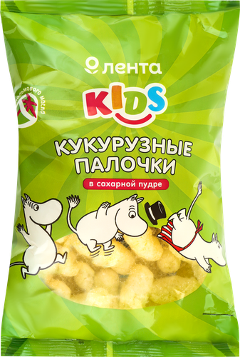 

Палочки кукурузные ЛЕНТА KIDS в сахарной пудре