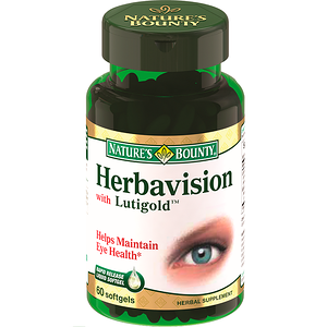Nature’s Bounty Herbavision with Lutigold капсулы 60 шт