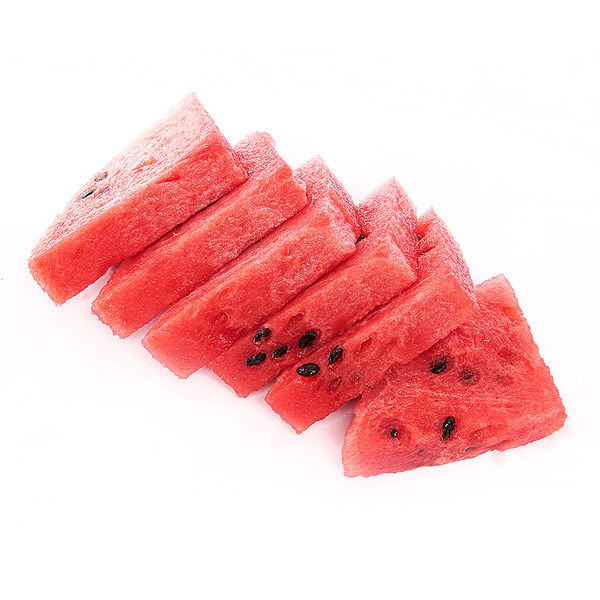 Арбуз нарезка кубиками