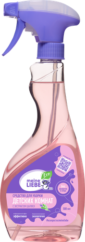 

Средство для уборки Meine Liebe с антибактериальным эффектом для детских комнат 500 мл
