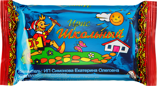 Конфеты Пикон ирис школьный, вес до 250 г