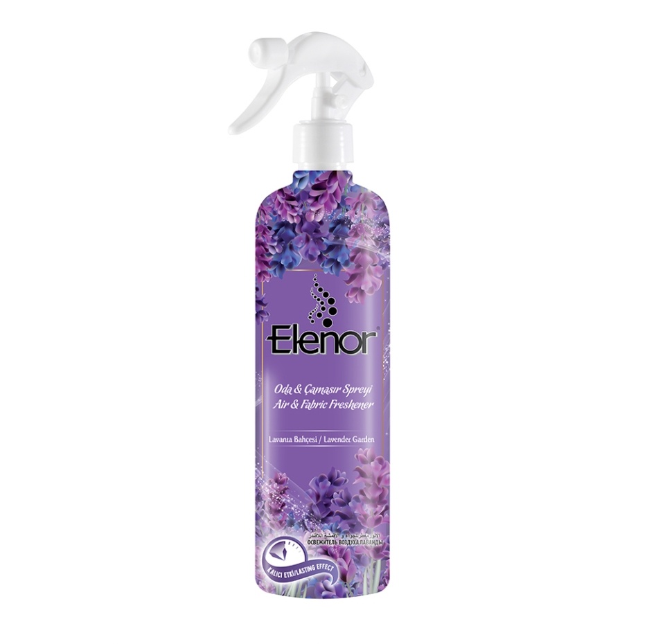 

Освежитель воздуха и текстиля Lavender Garden, Elenor, 500 мл, Турция