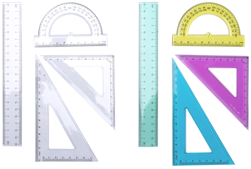 

Набор линеек Лента Kids 4 шт цвет в ассортименте