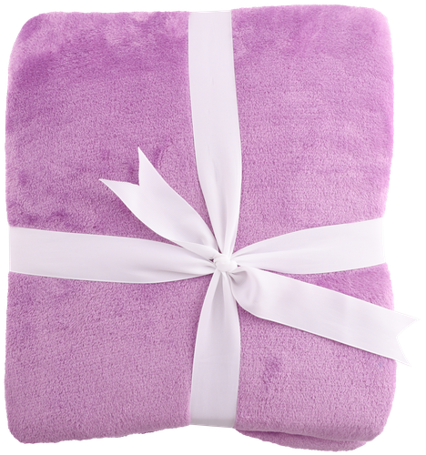 

Плед RELAX 200х200см фиолетовый, супер-софт