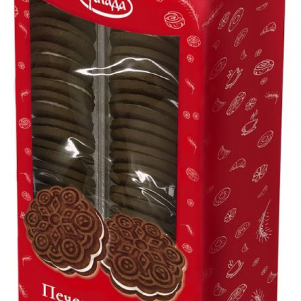 Печенье Услада Кот Федот с какао