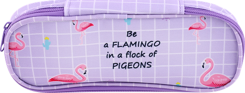 Пенал КРОК&ДИЛЛИ Фламинго, 23,5x10x3см, Арт. MF521382