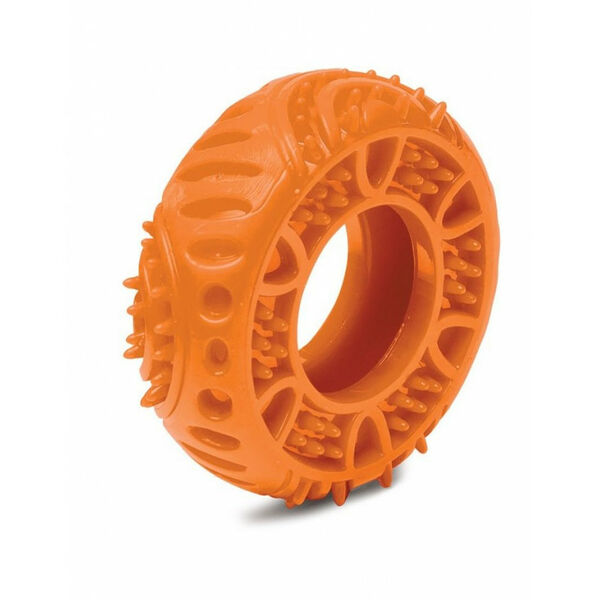 Triol Игрушка для собак из термопластичной резины Шина с шипами 130 мм