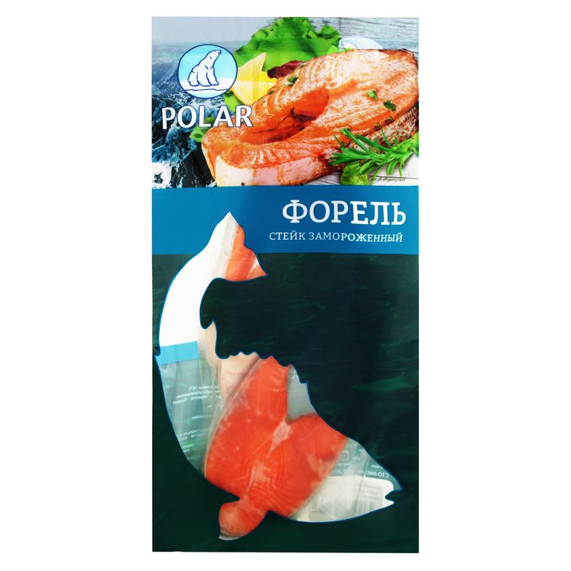 

Стейки Форели Polar замороженные 500 г