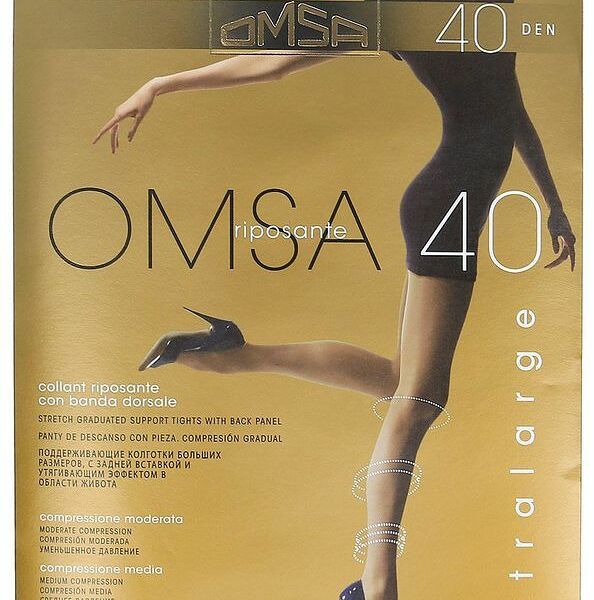 Колготки Omsa 40 daino размер 4-L