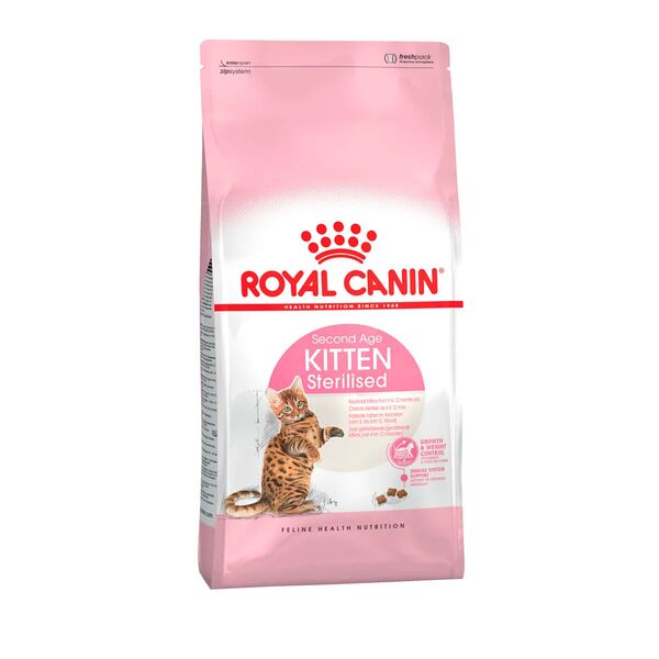 Royal Canin Kitten Sterilised корм сухой полнорационный сбалансированный для стерилизованных котят (в возрасте от 6 до 12 месяцев) 400 г