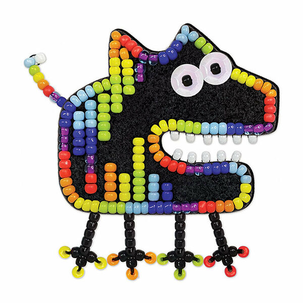 АФ 19-088 Набор для изготовления украшения-патча 'Баскер' (скери) 5*4,5см Клевер