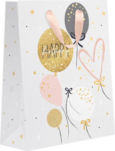 

Пакет подарочный Shine 22.7х18х10 см, люкс в ассортименте 1 шт.