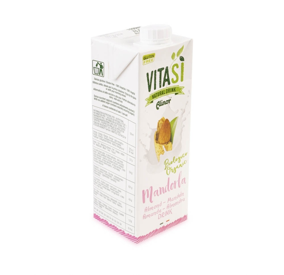 

Молоко миндальное Vitasi, 1л