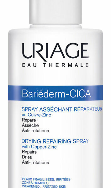 URIAGE Bariederm-Cica Спрей для тела с медью и цинком подсушивающий восстанавливающий, 100 мл