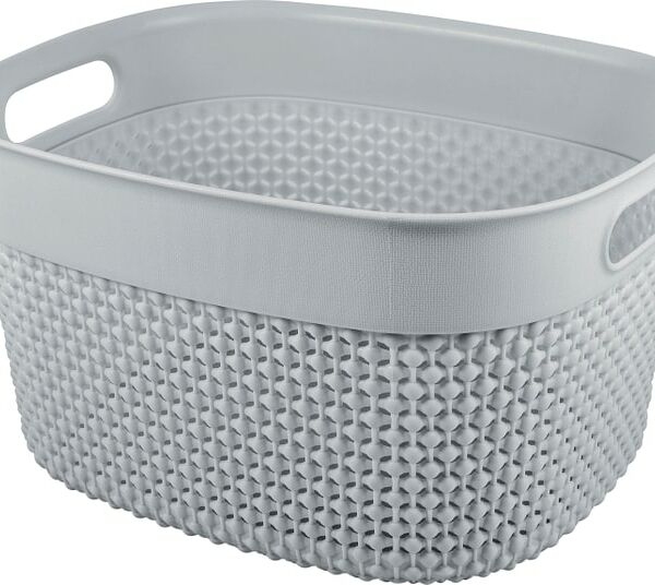 Корзина для хранения Plast Team Oslo 6л серый шторм
