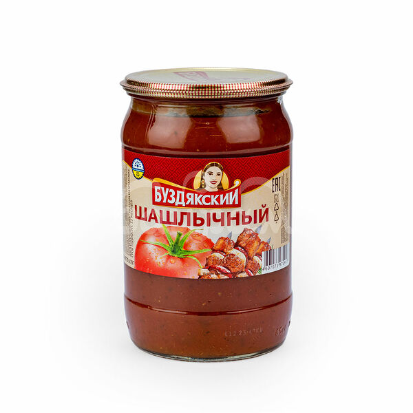 Соус Буздякский 670гр Шашлычный Томатный ст/б