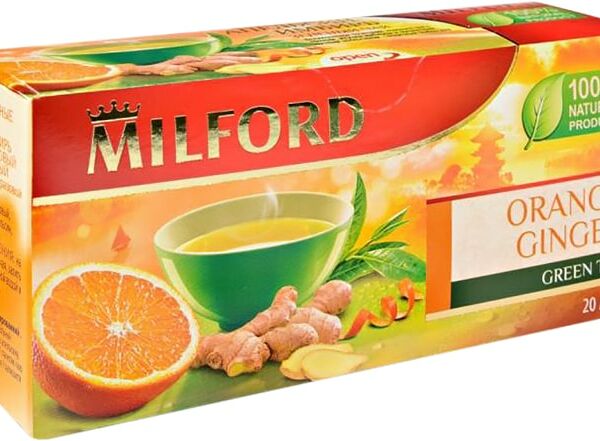 Чай зеленый Milford Апельсин имбирь 20*1.75г