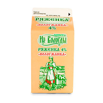 Ряженка Вологжанка 4% Вологодский МК