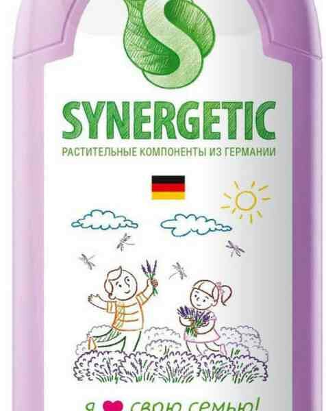 Кондиционер для белья биоразлагаемый гипоаллергенный Synergetic Лавандовое поле