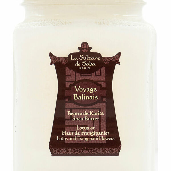 LA SULTANE DE SABA Масло ореха карите для тела Лотос и франжипани, 300 мл