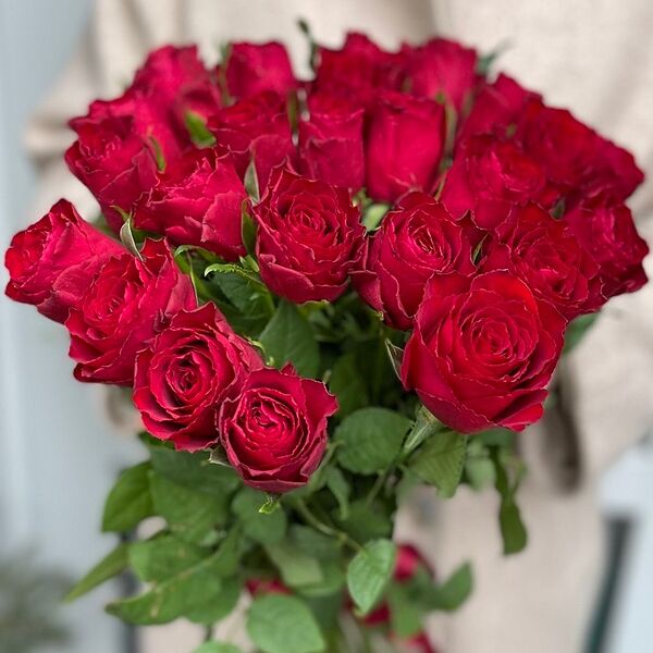 25 кенийских роз Камала (40 см)