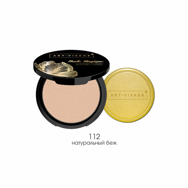 Пудра компактная для лица Art-Visage Nude Magique т.112 Фарфоровый 7 г