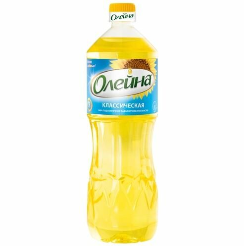 Масло подсолнечное Олейна