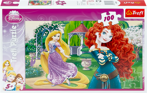 Пазл Trefl 100 элементов, в ассортименте