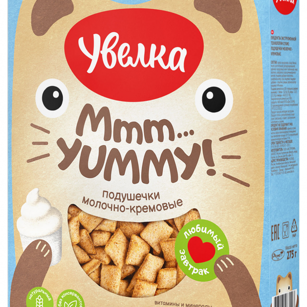 Подушечки молочно-кремовые 