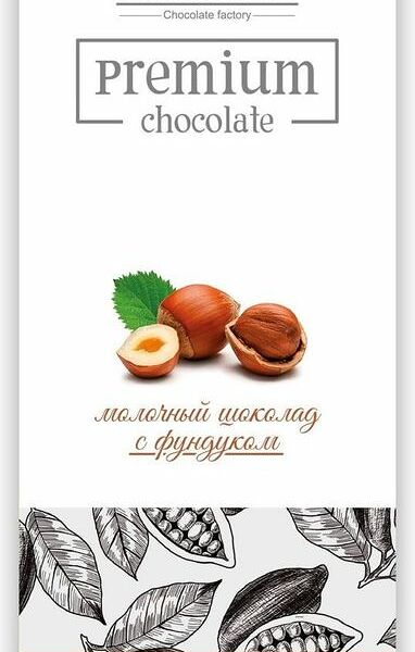 Шоколад Shokolate молочный с фундуком 90г