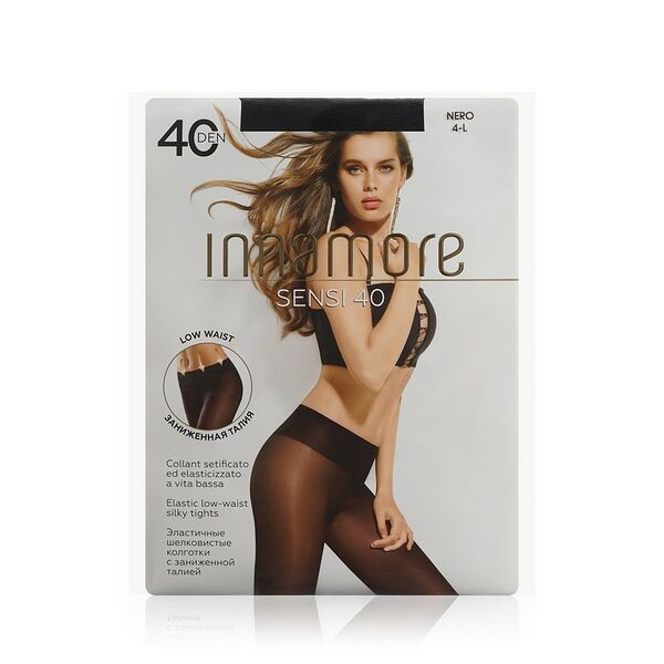 Колготки Innamore Sensi 40 nero размер 4 ТМ Innamore (Иннамор)