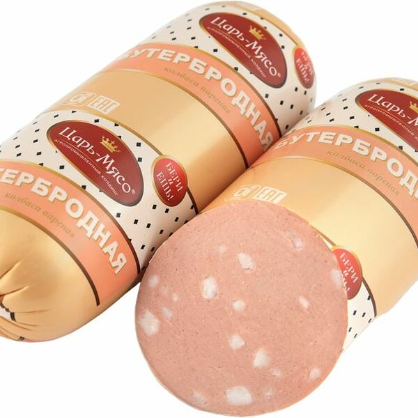 Колбаса Царь-Мясо Бутербродная вареная 400г