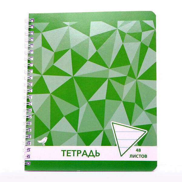 Тетрадь АШАН Красная птица А5 в линейку