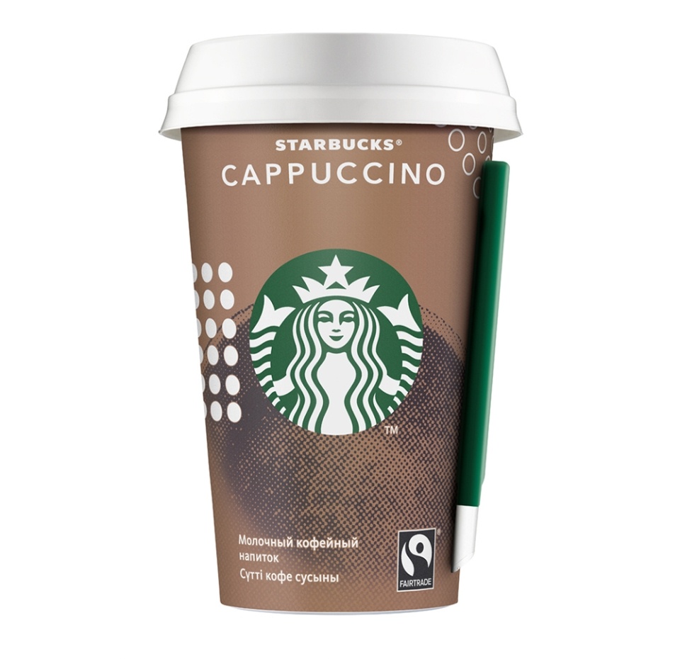 

Напиток кофейный Starbucks Cappuccino ультрапастеризованный 220мл тетрапак Дания, БЗМЖ