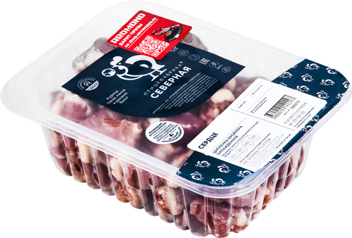 

Сердце куриное Птицефабрика Северная 600 г