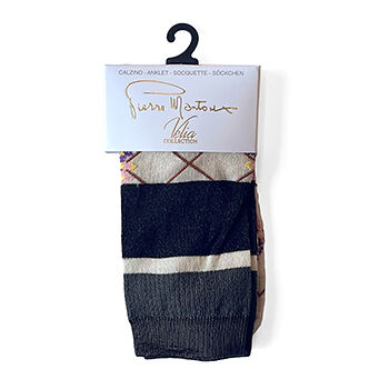 Носки женские Pierre Mantoux Calzino trendy цвет 5552 nudo размер 1-2, Италия