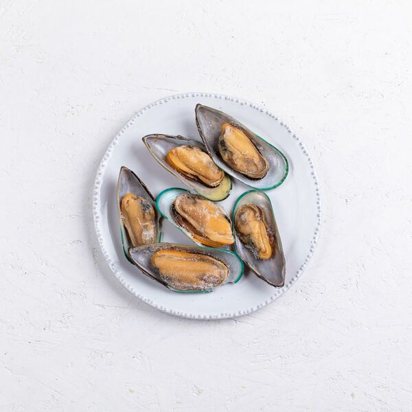 Мидии крупные в раковине Новая Зеландия 30/45