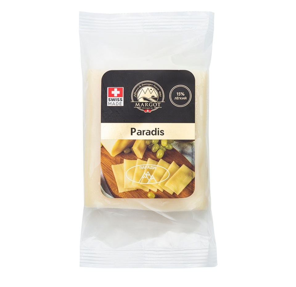 

Сыр Margot Fromages Паради твердый 15% 180 г