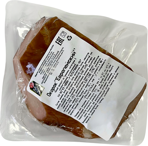 

Окорок Родные Места Европейский к/в в/у до 800г