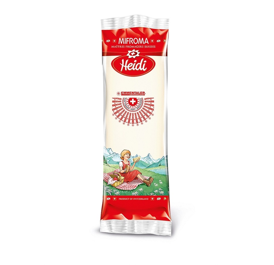 

Сыр твердый Heidi Эмменталь 49% 170 г