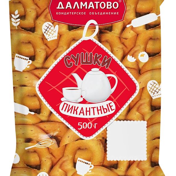 Сушки ДАЛМАТОВО Горчичные