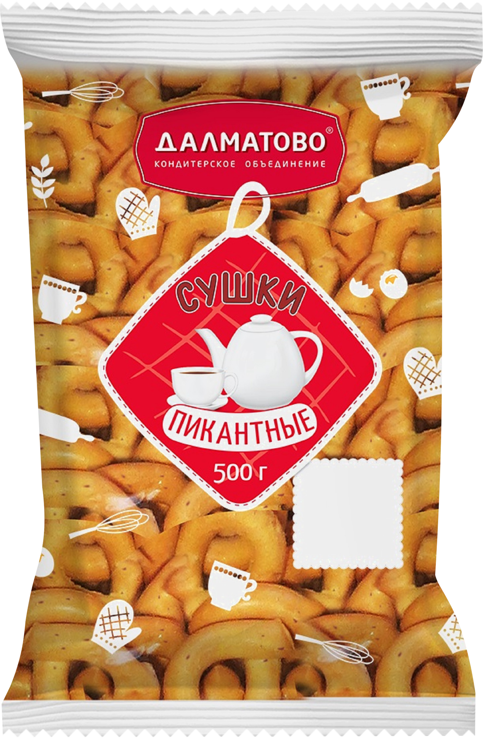 

Сушки Далматово Горчичные 500 г