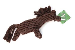 №1 Игрушка для собак Грейфер в форме лошади 23см