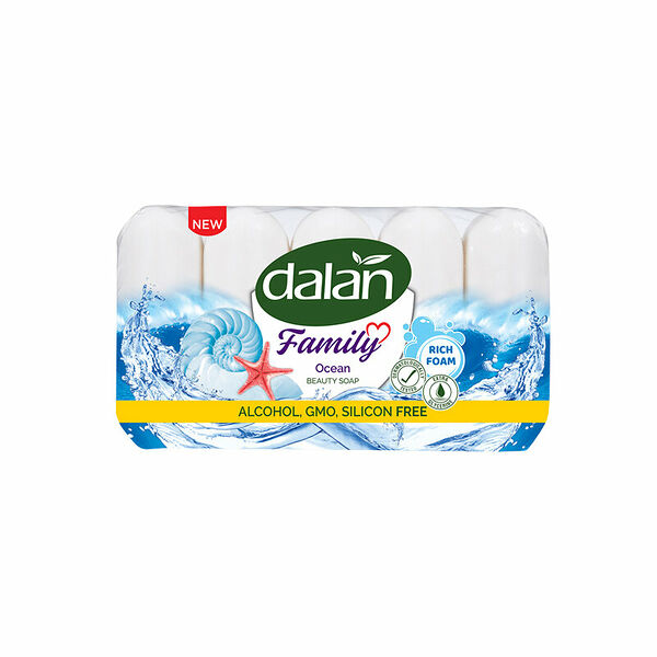 Туалетное мыло Dalan Family Ocean 5*75 г