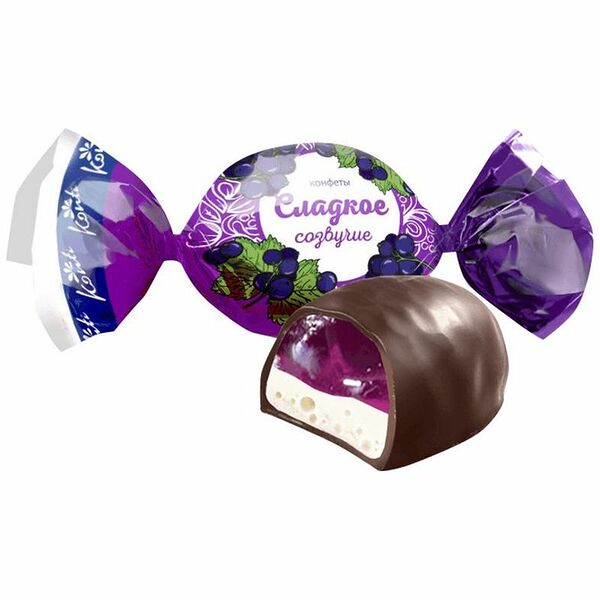 Конфеты Сладкое созвучие Konti Смородина с пломбиром