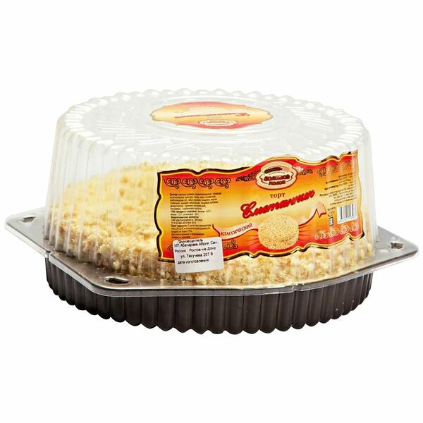 Торт Золотой Колос Сметанник ассорти, 540г