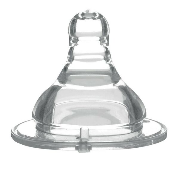 Соска антиколиковая для бутылок с широким горлышком - поток 3 быстрый, 6м+, Babyono